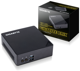GIGABYTE’s Thunderbolt™ 3 Certified Line-up Expands with 4 New BRIX Systems
