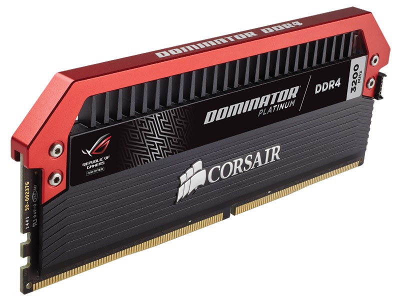 CORSAIR Announces Dominator Platinum ROG Edition