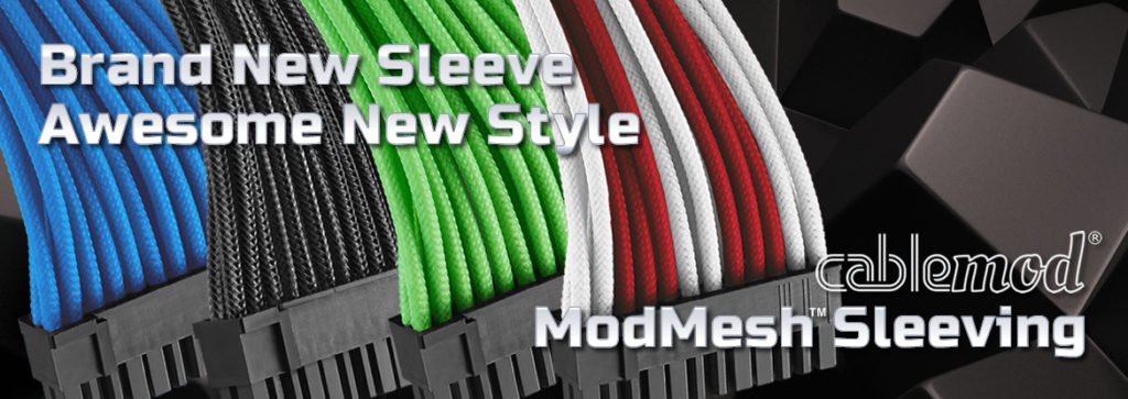 New CableMod sleeving delivers vibrant color and superb durability