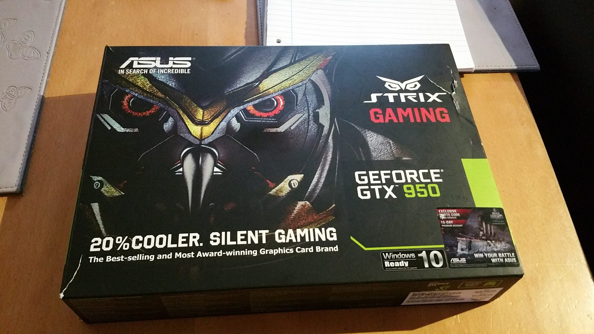 Enos Techs ASUS GTX Strix 950 Giveaway