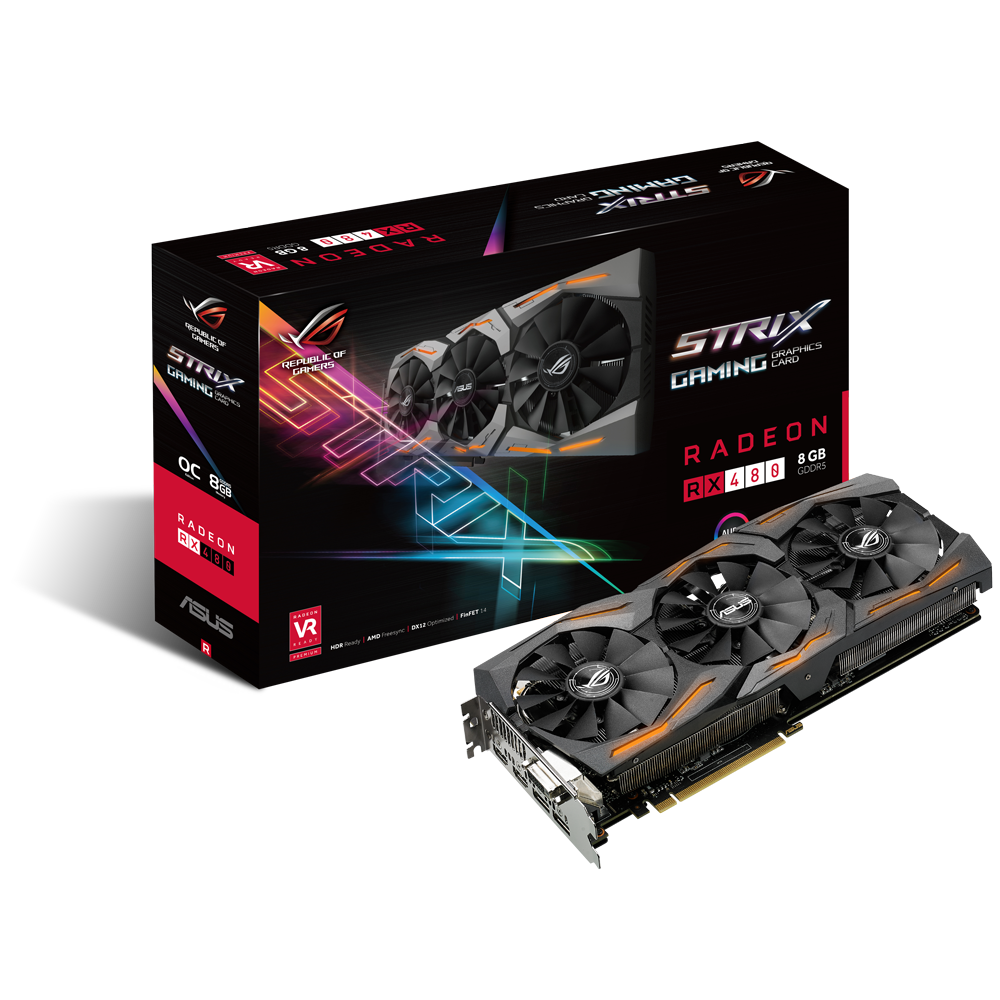 ASUS Republic of Gamers Announces Strix RX 480