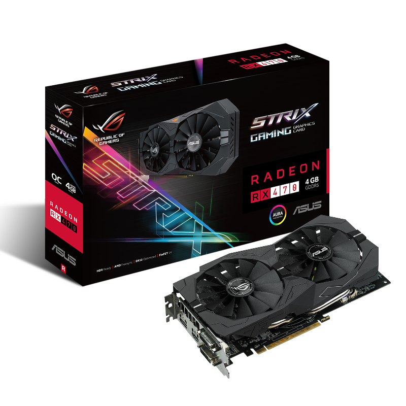 ASUS Republic of Gamers Announces Strix RX 470