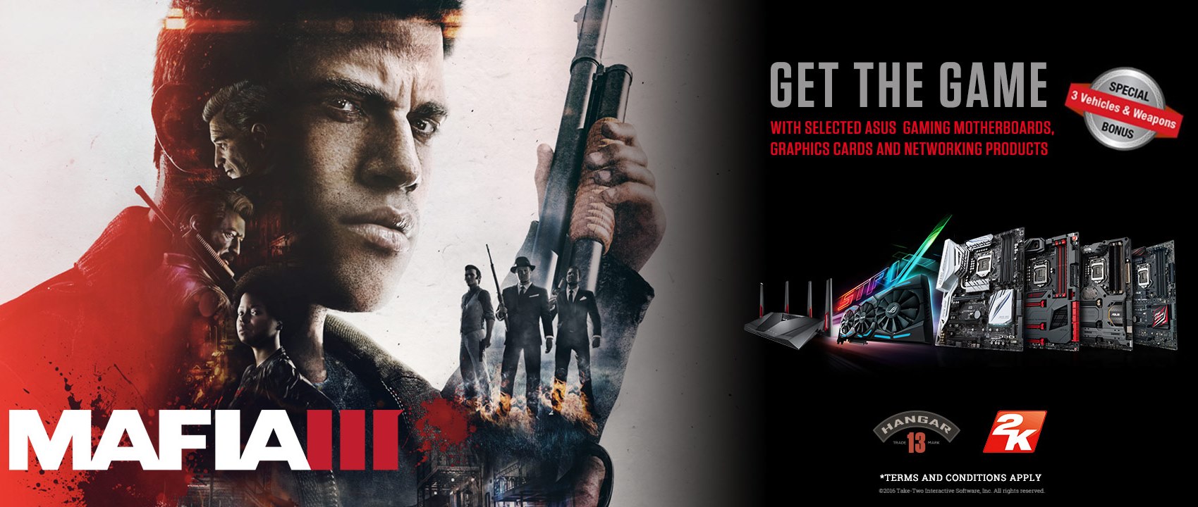 ASUS Announces Mafia III Game Bundles