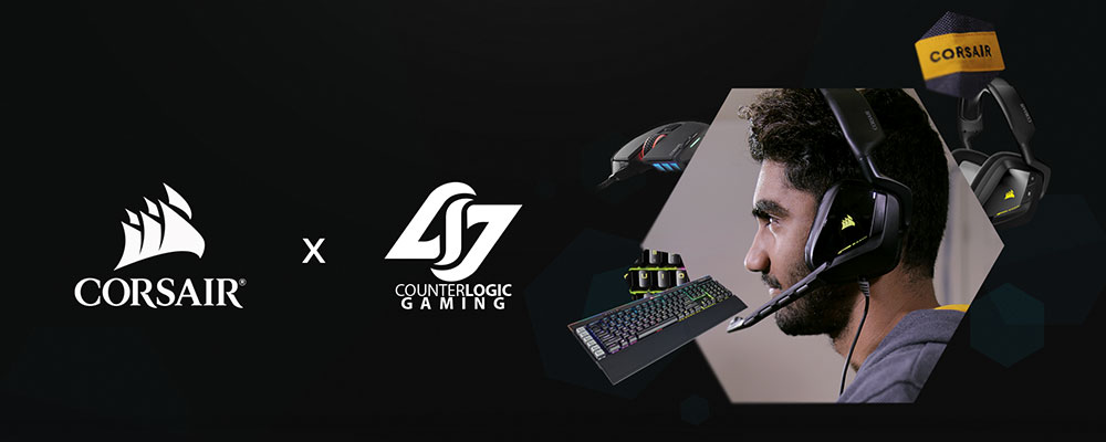 CORSAIR and Counter Logic Gaming Join Forces with Complete PC Gaming Peripheral Sponsorship