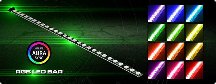 Nanoxia RGB Rigid LED – ASUS AURA SYNC certified