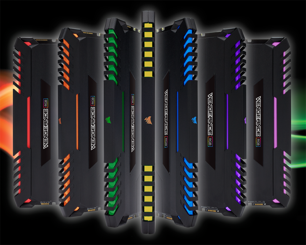 CORSAIR Launches VENGEANCE RGB DDR4