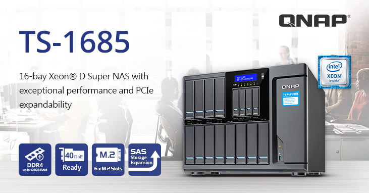 QNAP Introduces Robust TS-1685