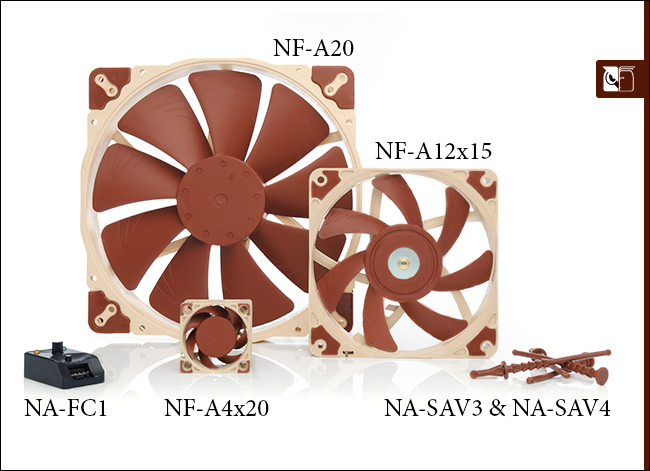 Noctua introduces new A-series fans and accessories