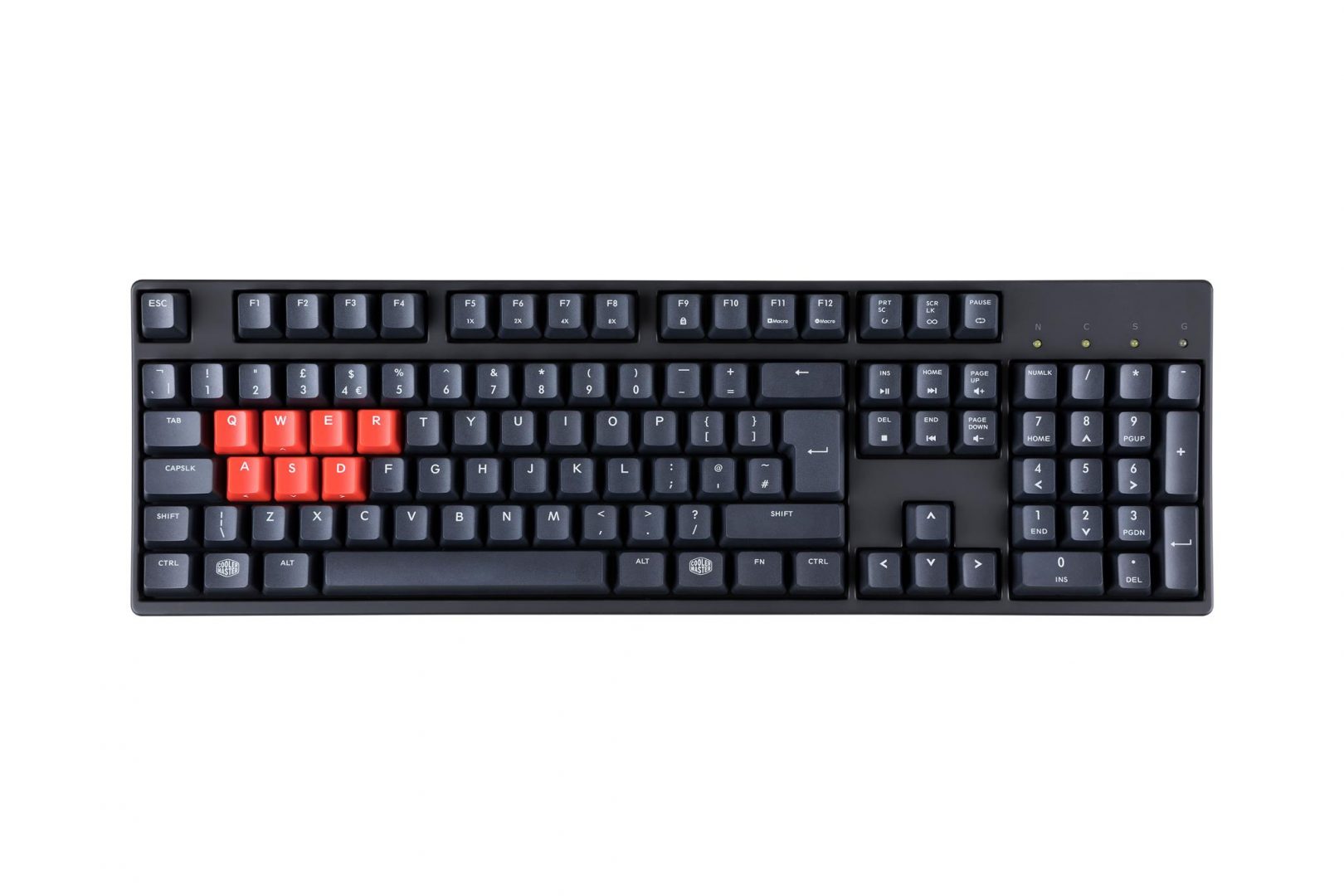 Cooler Master Launches Enthusiast PBT Keycap Mechanical Keyboards