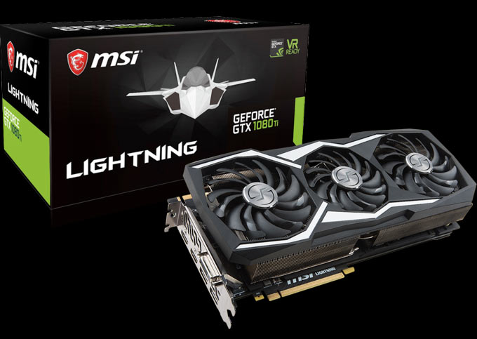 MSI ANNOUNCES GEFORCE® GTX 1080 TI LIGHTNING Z