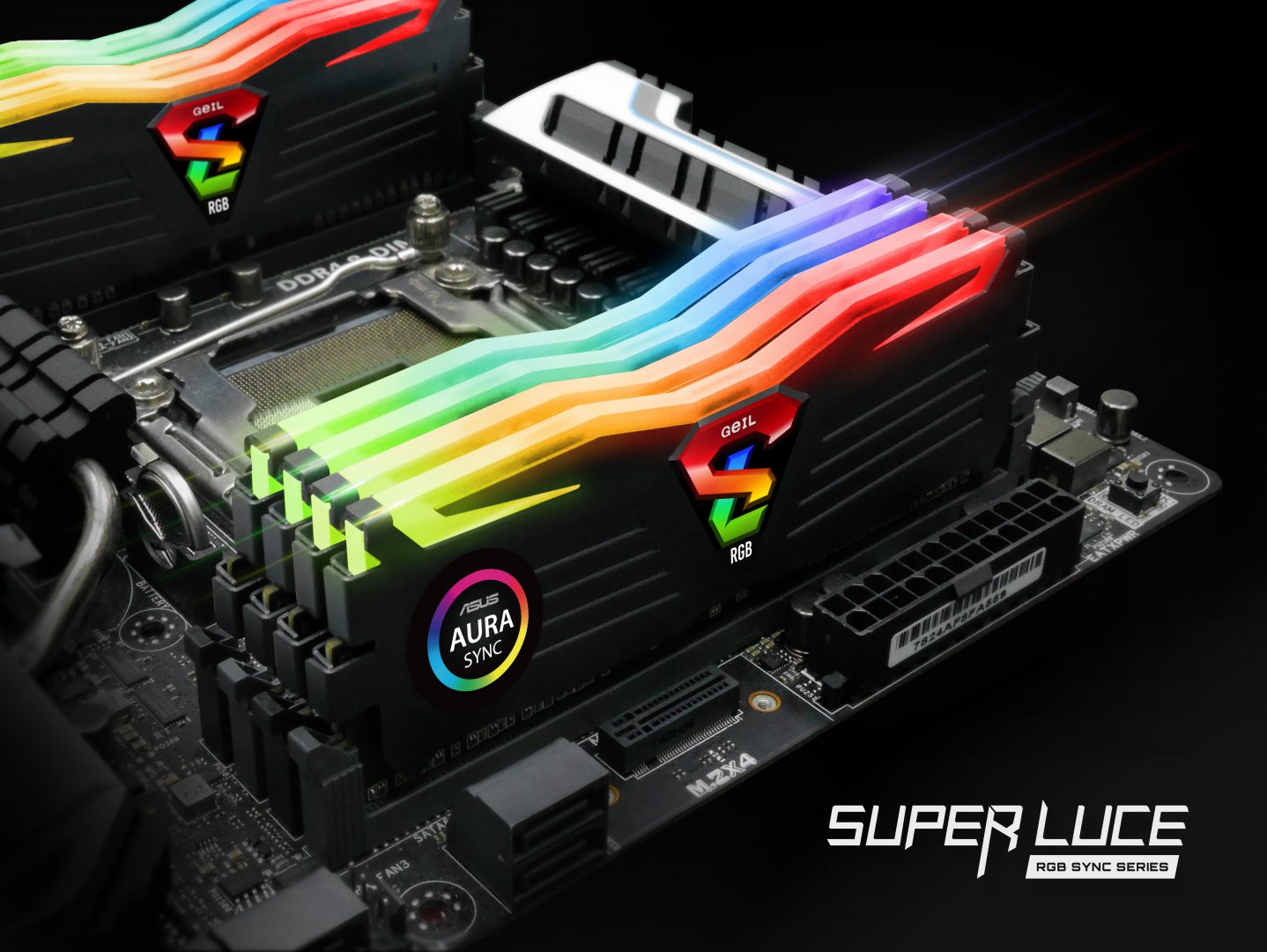 GeIL Announced SUPER LUCE RGB Series Gaming Memory Featuring RGB Illumination