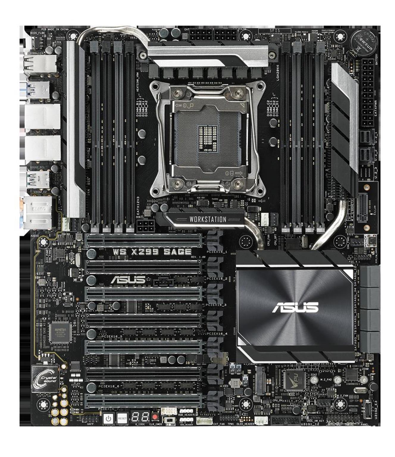 ASUS Announces X299 WS Series Motherboards
