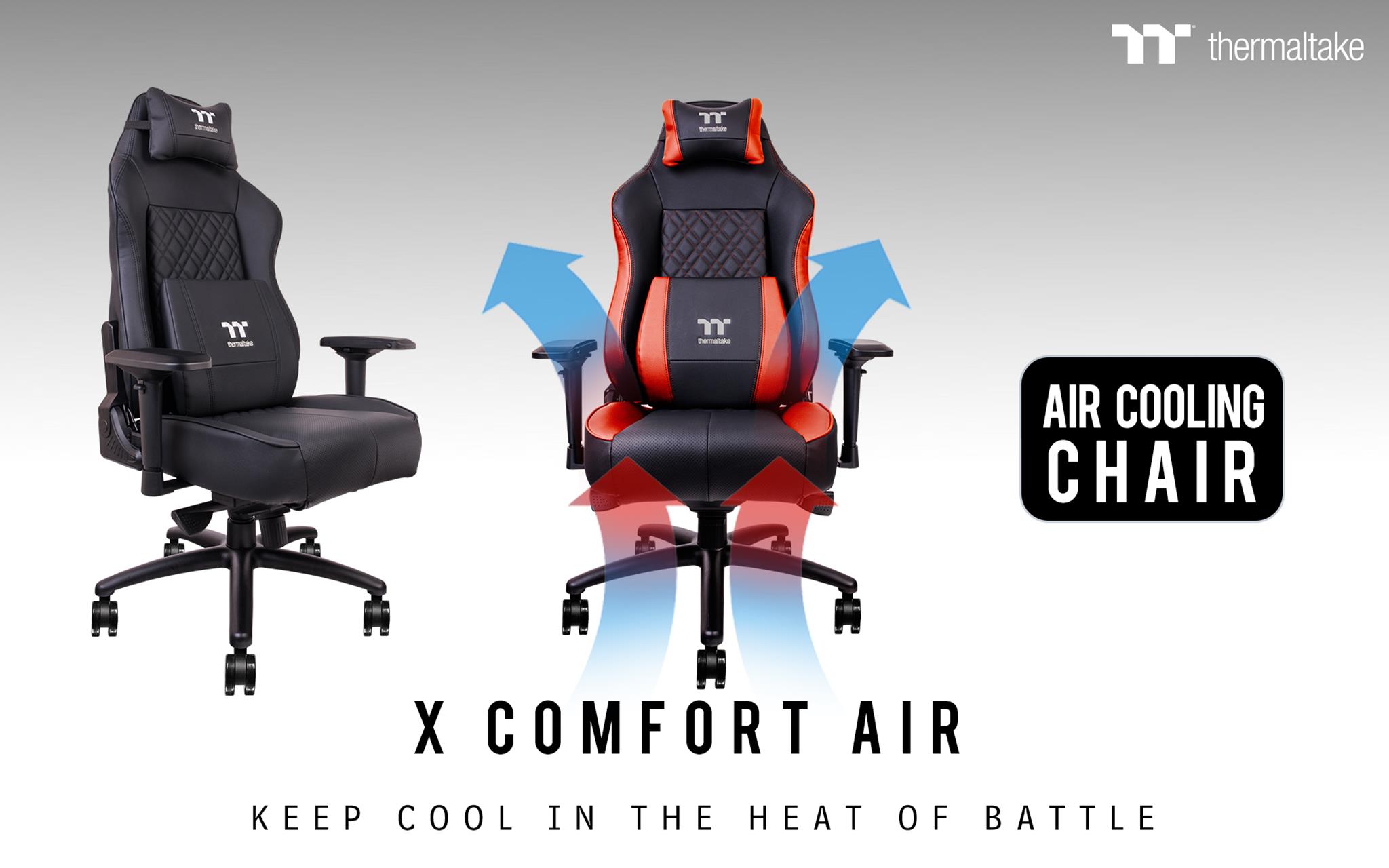 Tt eSPORTS Launches World’s First X COMFORT AIR Cooling Professional Gaming Chair