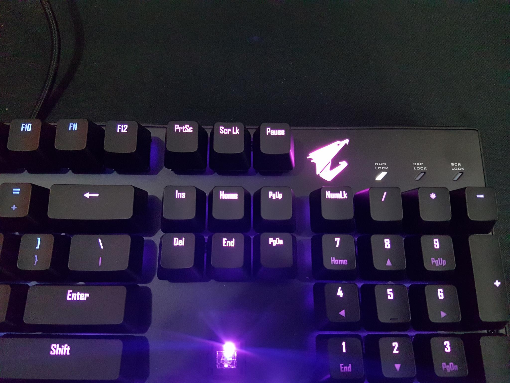 Aorus K9 Optical Flaretech Mechanical Keyboard