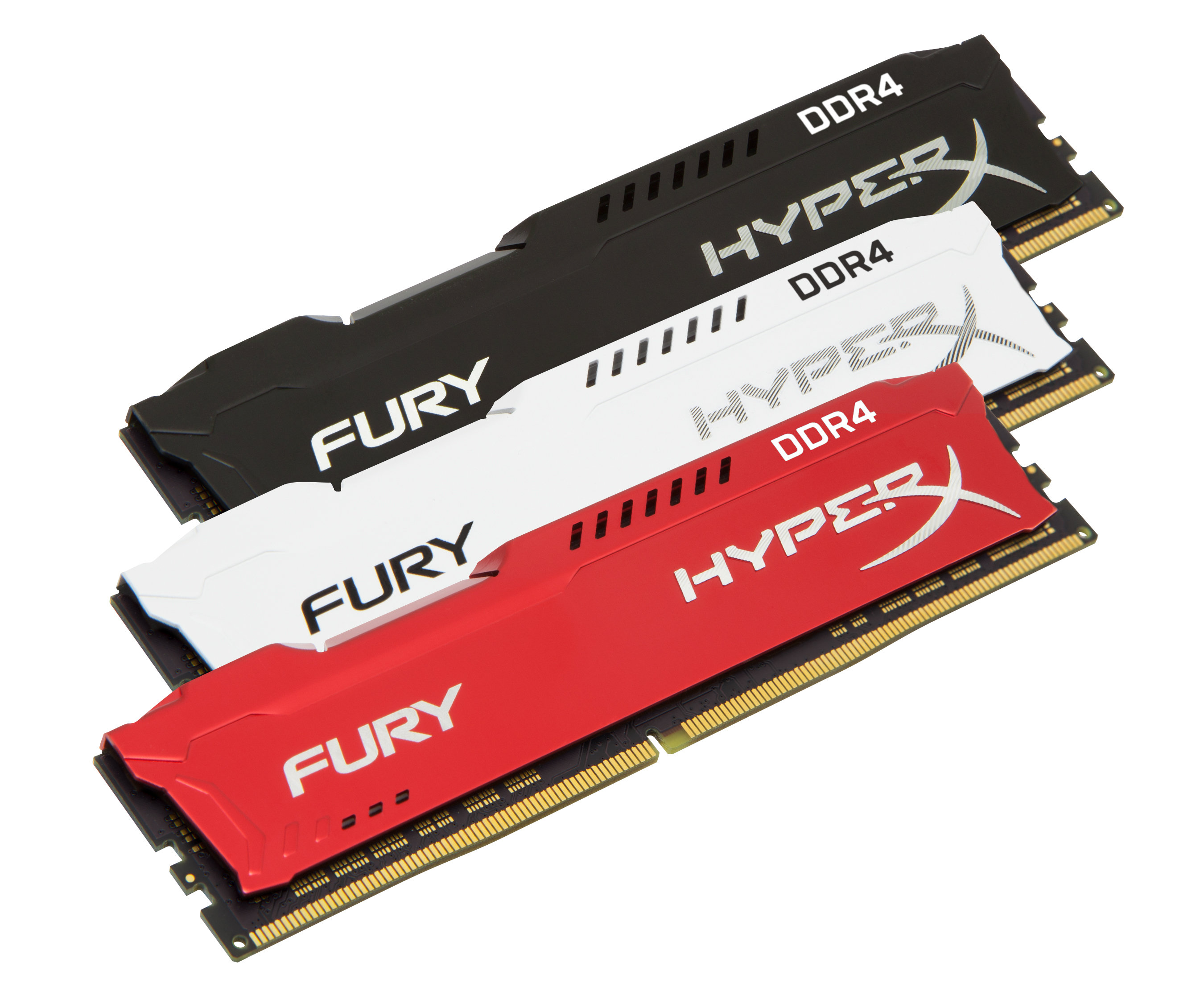 HyperX Expands FURY DDR4 and  Impact DDR4 Product Lines