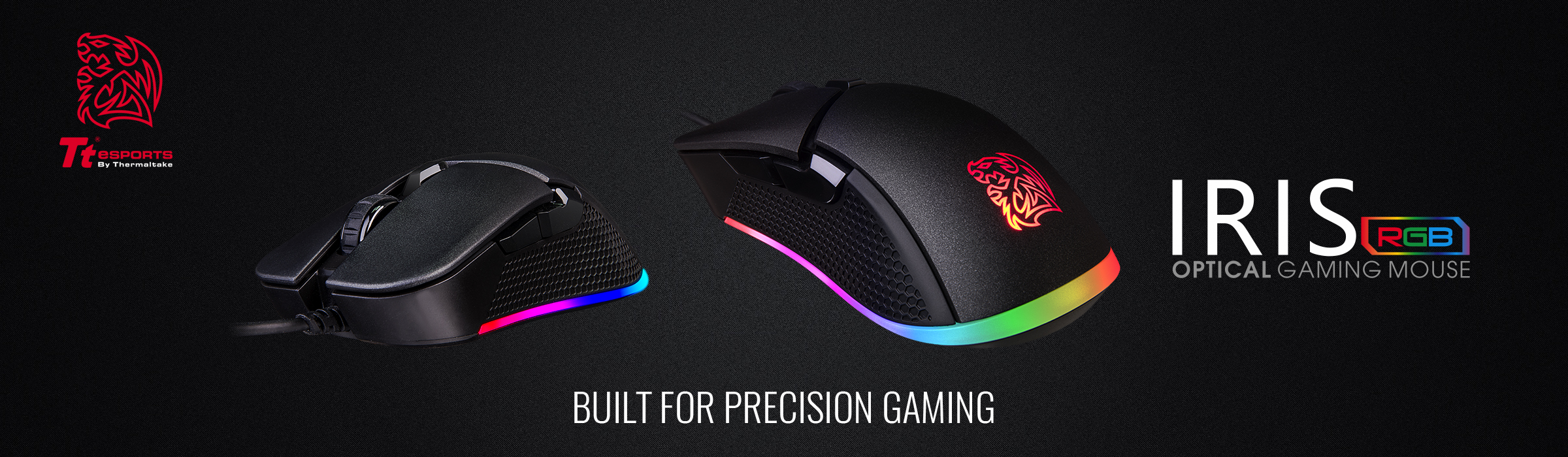 Tt eSPORTS Iris Optical RGB Gaming Mouse  Now Available Worldwide