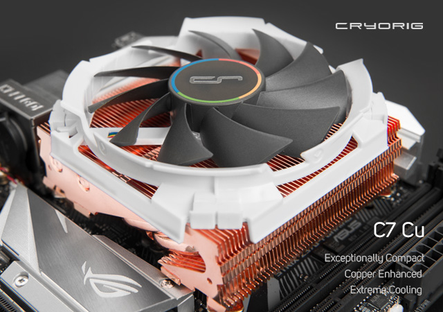 CRYORIG releases Full Copper C7 Cu Heatsink