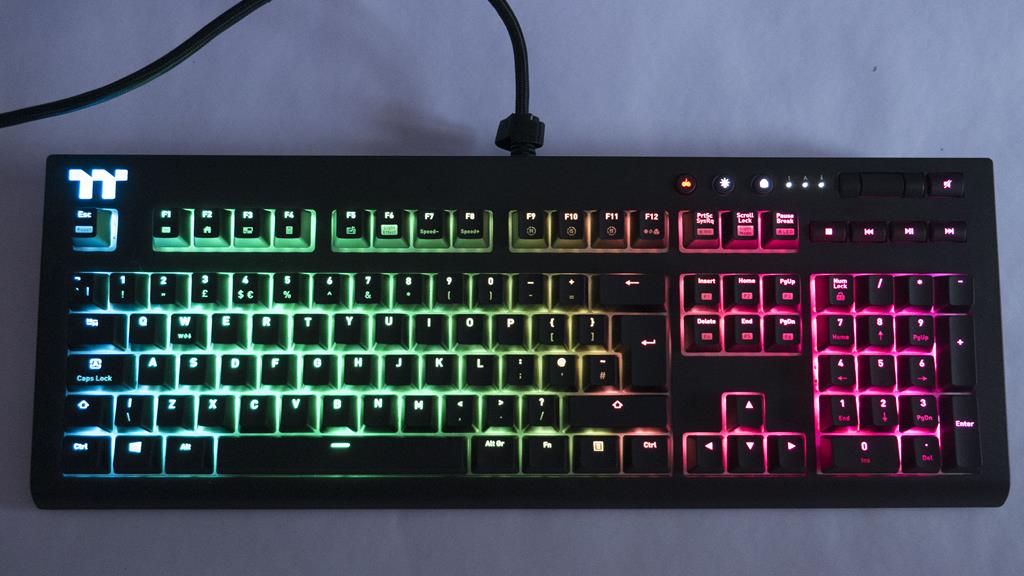 TT Premium X1 RGB Cherry MX Silver Mechanical Keyboard Review