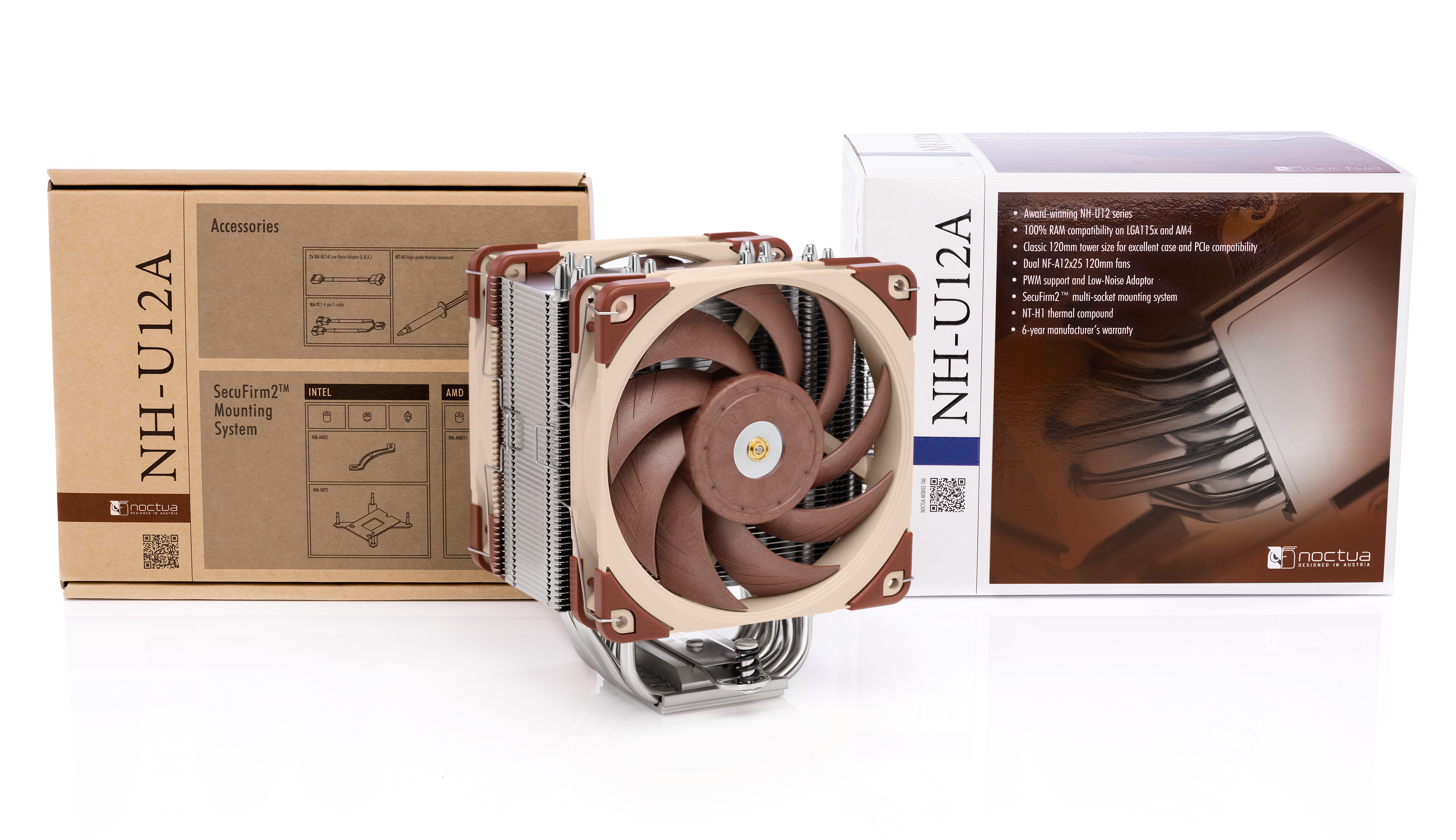 Uanset hvilken Geologi skrive et brev Noctua NH-U12A CPU Air Cooler Review - EnosTech.com