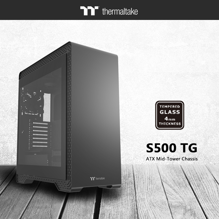 Thermaltake Introduces S Series Steel Tempered Glass Edition Chassis