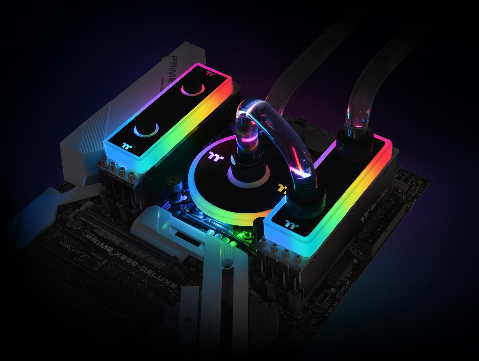 Thermaltake Launches WaterRam RGB Liquid Cooling DDR4 Memory  3600MHz 32GB