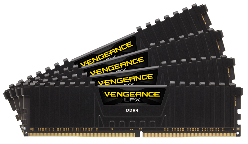 CORSAIR Launches New 32GB Modules of High-Performance VENGEANCE LPX DDR4 Memory