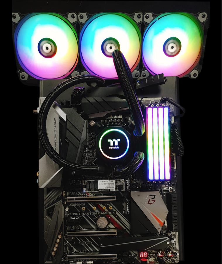 Thermaltake New Floe RC360 / RC240 ARGB CPU & RAM Cooler Kit – CES 2020