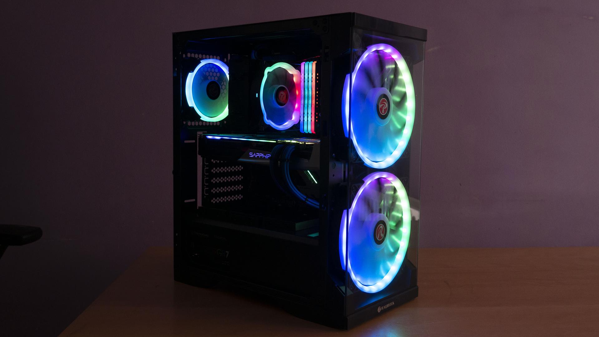 raijintek silenos pc case review rgb enos tech 2