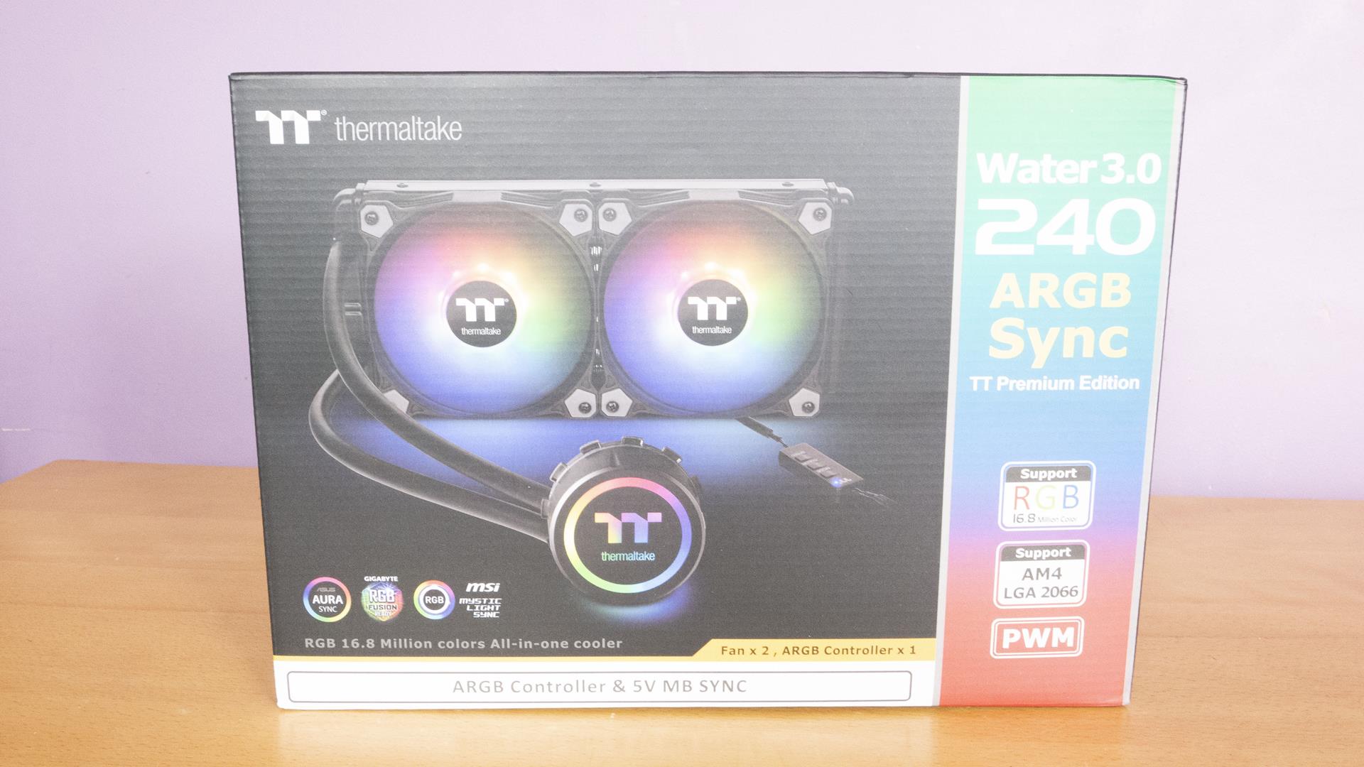 thermaltake water 3.0 240mm argb sync review