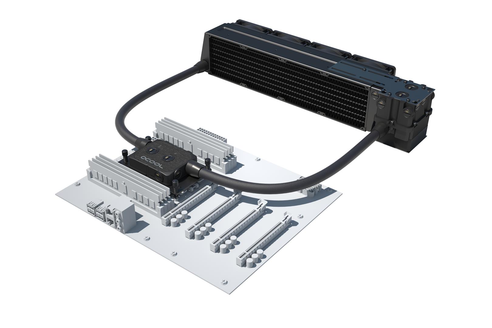 Alphacool Releases Water CoolingRange for 1 to 4U Server Racks