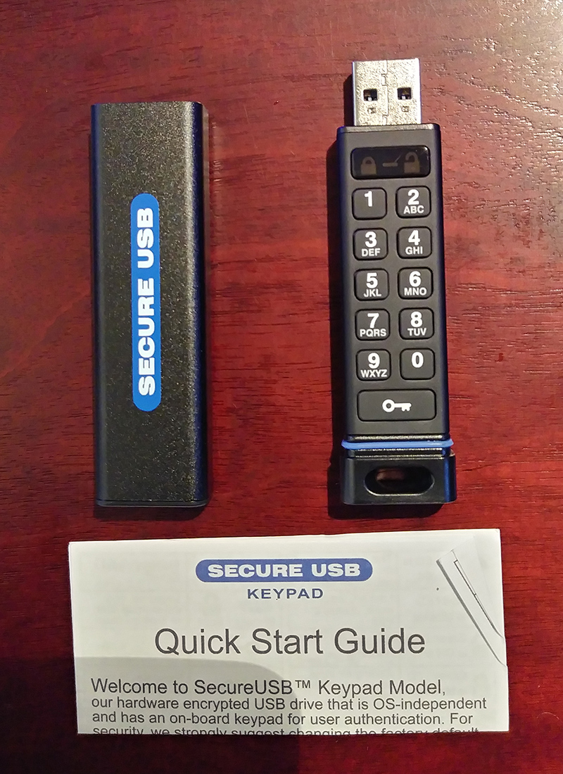 SecureUSB KP 8GB