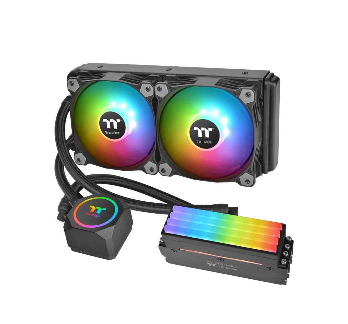 Thermaltake Floe RC240 CPU Memory AIO Liquid Cooler