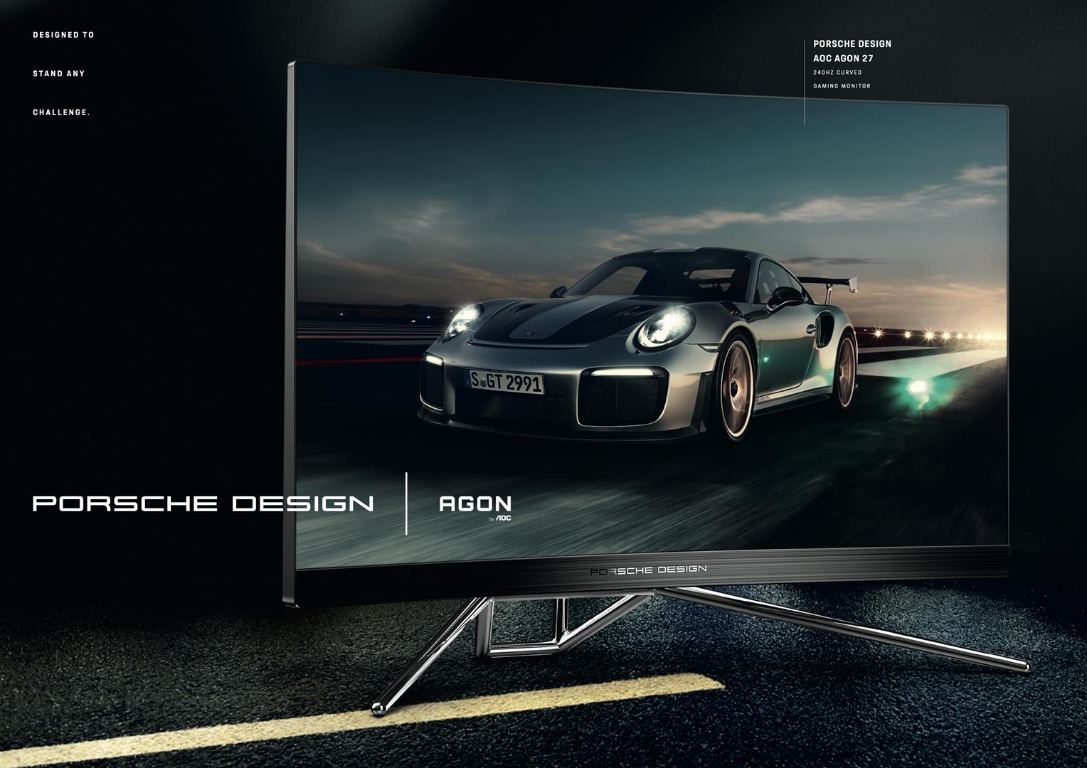 Porsche Design and AOC unveil the Porsche Design AOC AGON PD27