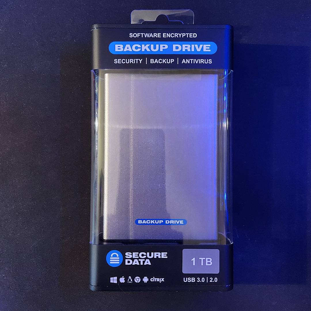 SECUREDRIVE Backup 1TB HDD 1