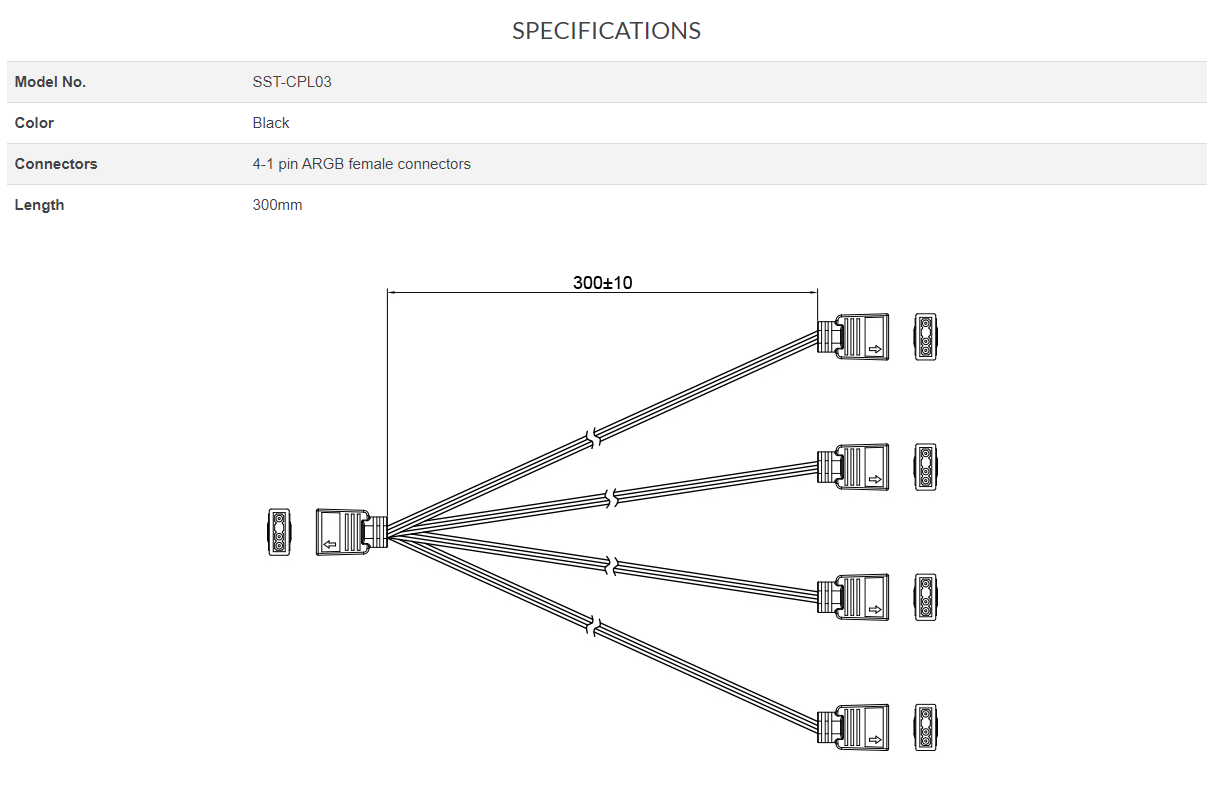 Specs CPL03