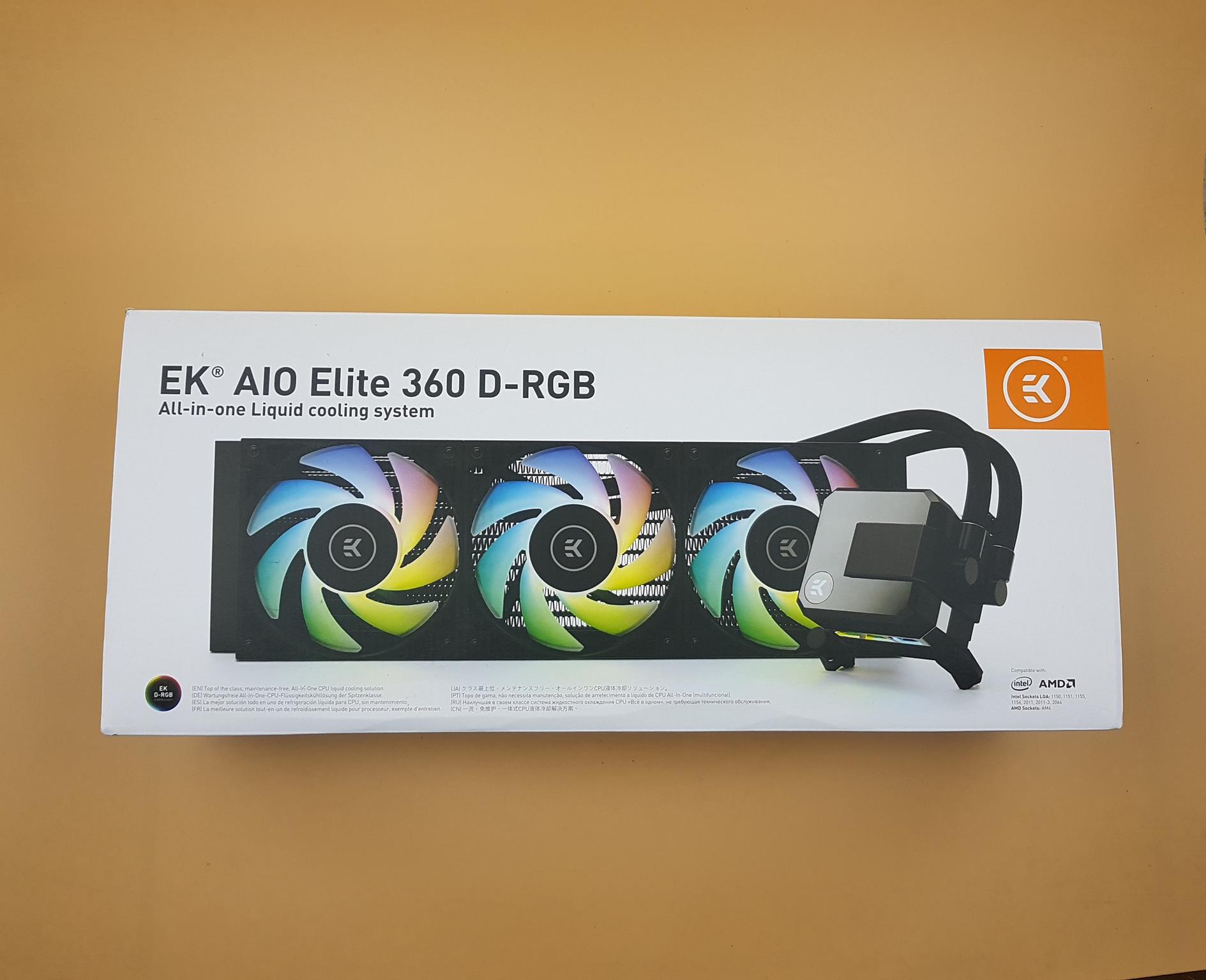 All in one CPU liquid cooling EK-AIO