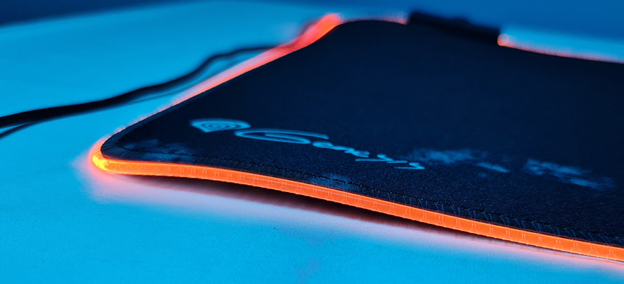 Genesis Boron 500 RGB XXL Gaming Mousepad rgb 3