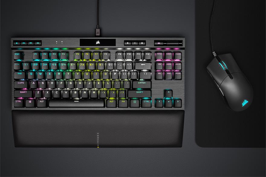 Introducing the CORSAIR K70 RGB TKL Gaming Keyboard and SABRE PRO Gaming Mice