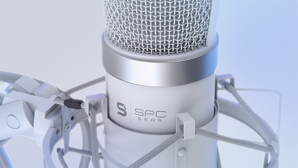 SPC Gear Announces Streaming Microphone SM950 ONYX White – Your New Mic?