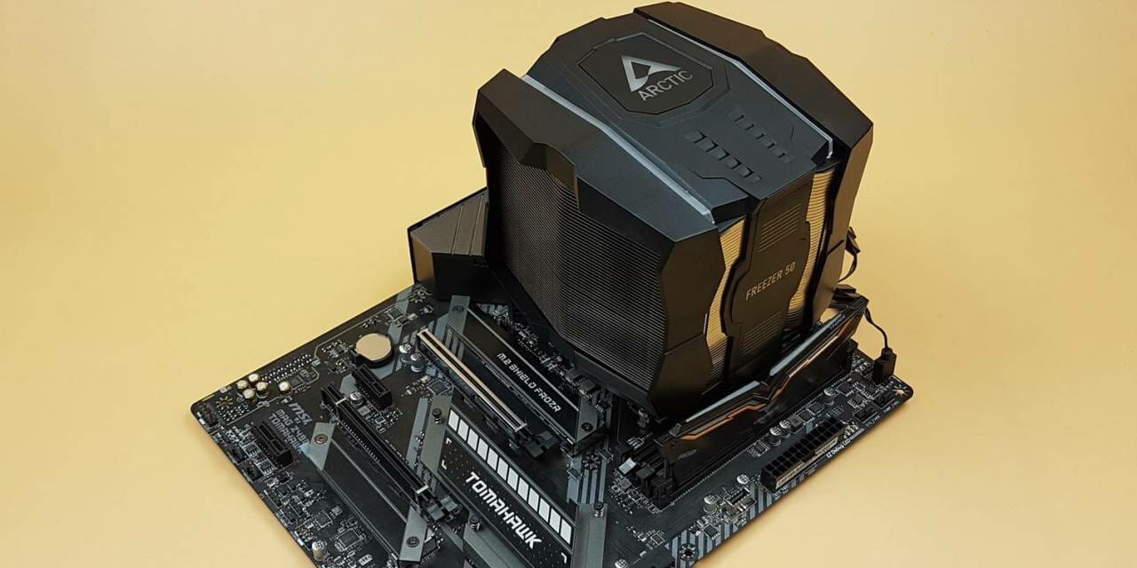 ARCTIC Freezer 50 CPU Air Cooler Review