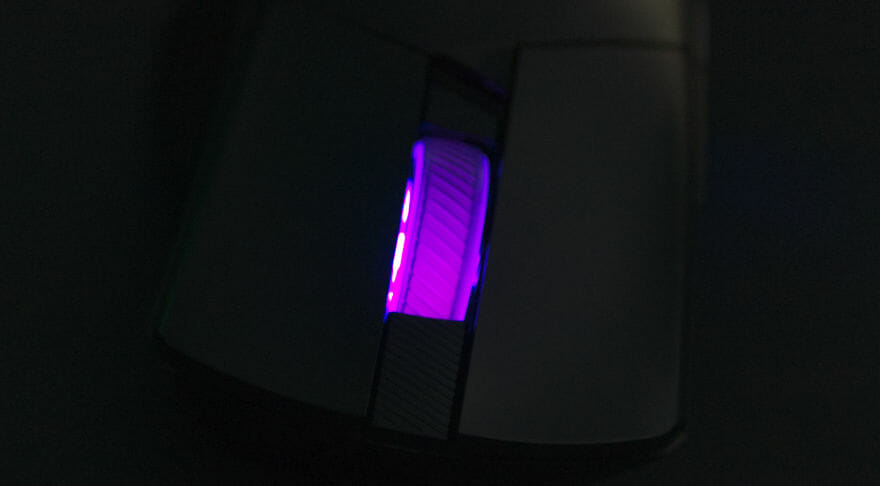 ASUS ROG Gladius II GAming Mouse wheel RGB 1