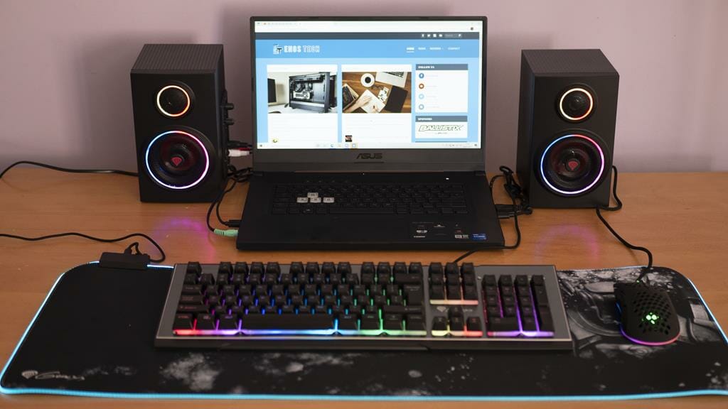 Genesis Helium 300BT ARGB Gaming Speakers Review 6 Genesis Helium 300 BT 2.0 Gaming Speakers Review 10