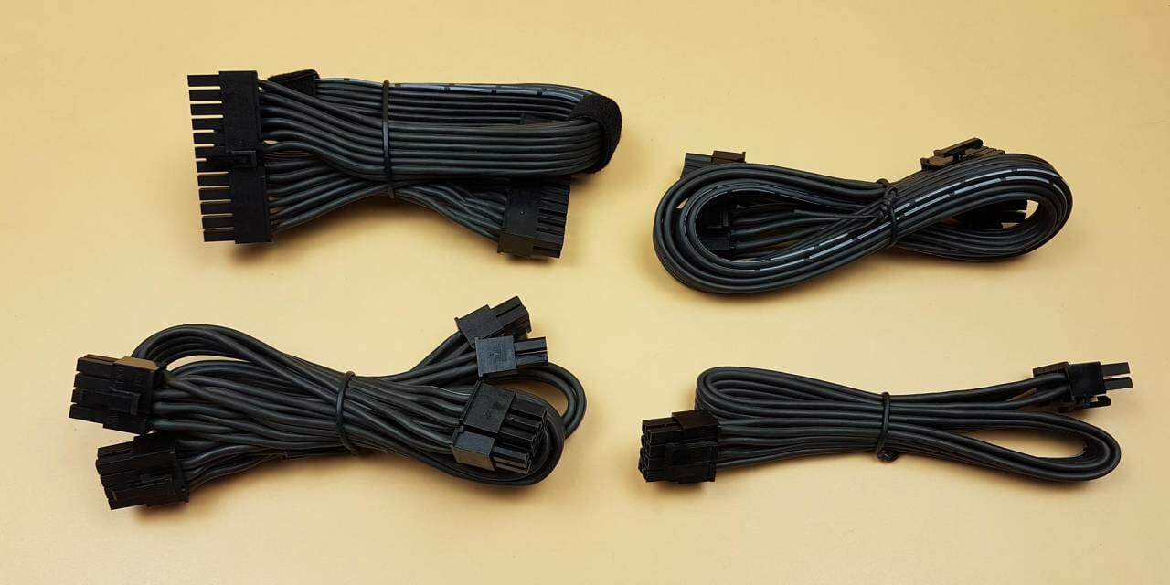 SilverStone PP06E Super Flexible Cable Set Overview