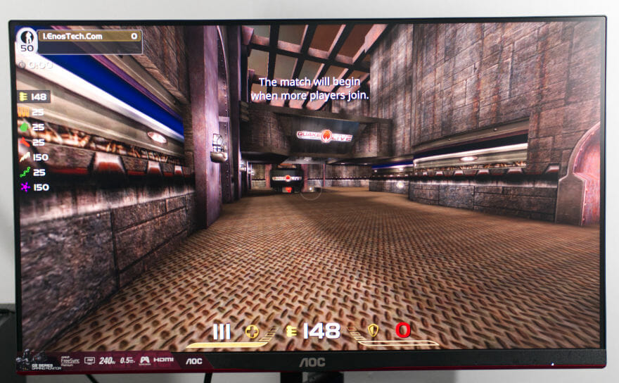 AOC 24G2ZU quake live open