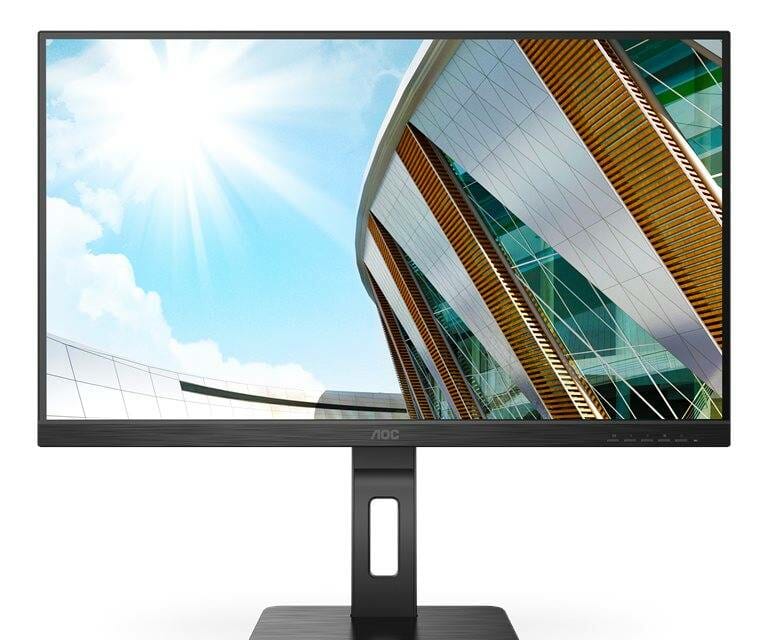 AOC launches four professional QHD and 4K displays with smart USB-C connectivity