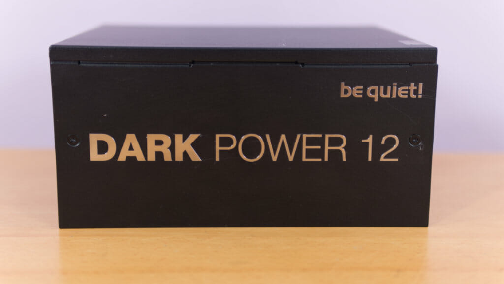 be quiet DARK POWER 12 750W PSU model name side