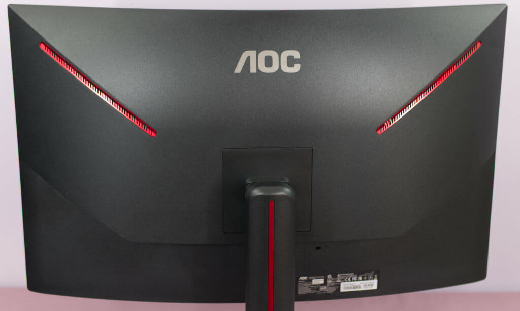 AOC CQ32G3SU Gaming Monitor backside2