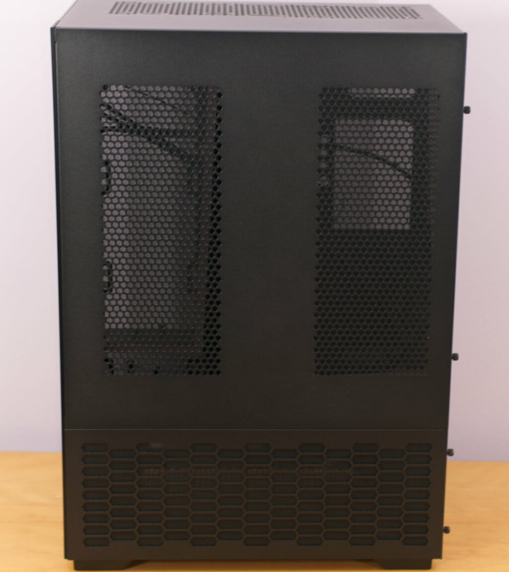 Raijintek Paean Premium Case Review top panel