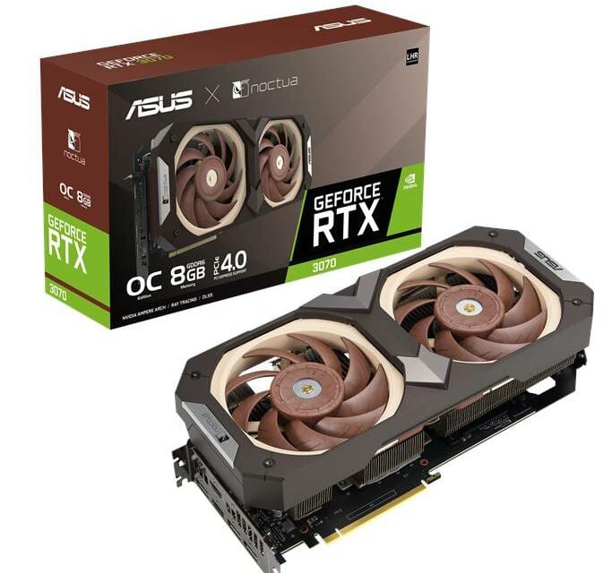 ASUS and Noctua Announce ASUS GeForce RTX 3070 Noctua Edition Graphics Card