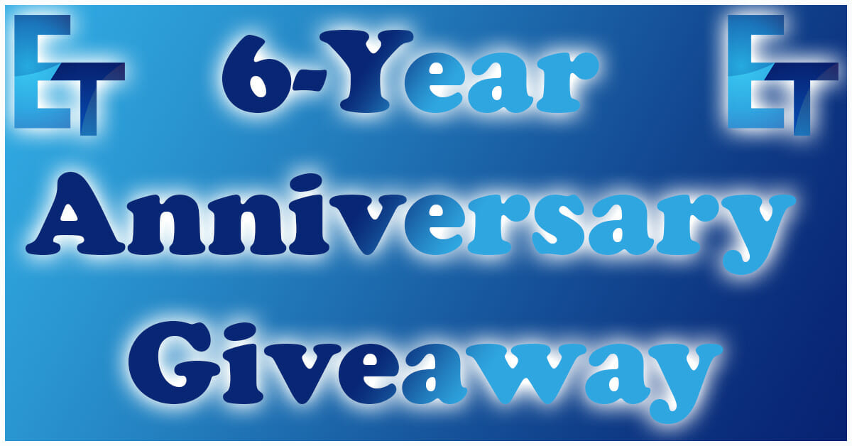 6-Year Anniversary Giveaway!